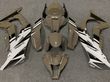 2011-2015 Gloss Brown & White ZX10R Fairings