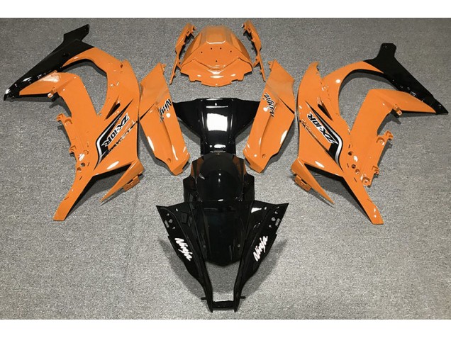 2011-2015 Gloss Orange & Logos ZX10R Fairings 2011-2015 Gloss Orange & Logos ZX10R Fairings