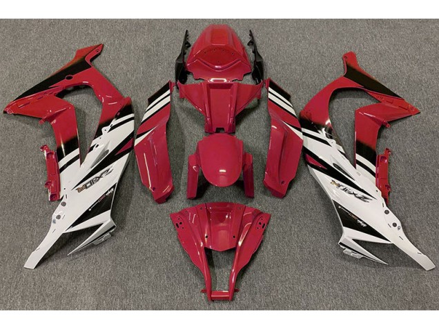 2011-2015 Gloss Red & White ZX10R Fairings 2011-2015 Gloss Red & White ZX10R Fairings
