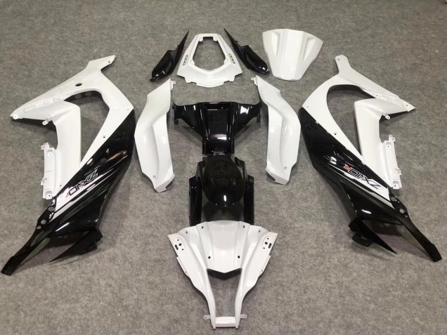 2011-2015 Gloss White / Black ZX10R Fairings 2011-2015 Gloss White / Black ZX10R Fairings