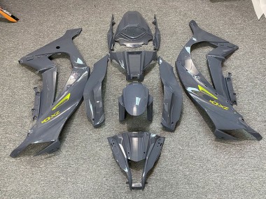2011-2015 Nardo Grey & Yellow ZX10R Fairings