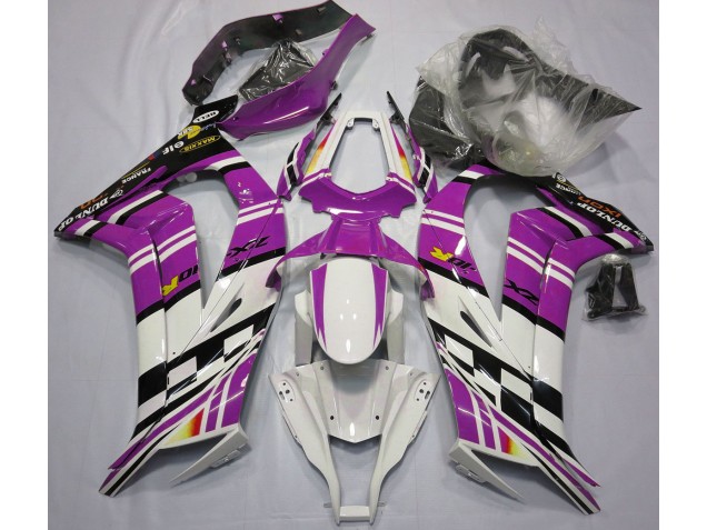 2011-2015 Purple Black and White ZX10R Fairings 2011-2015 Purple Black and White ZX10R Fairings