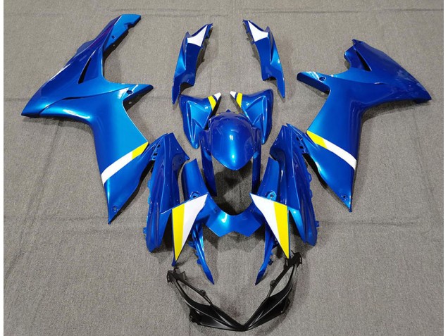 2011-2024 Custom Blue GSXR 600-750 Fairings 2011-2024 Custom Blue GSXR 600-750 Fairings