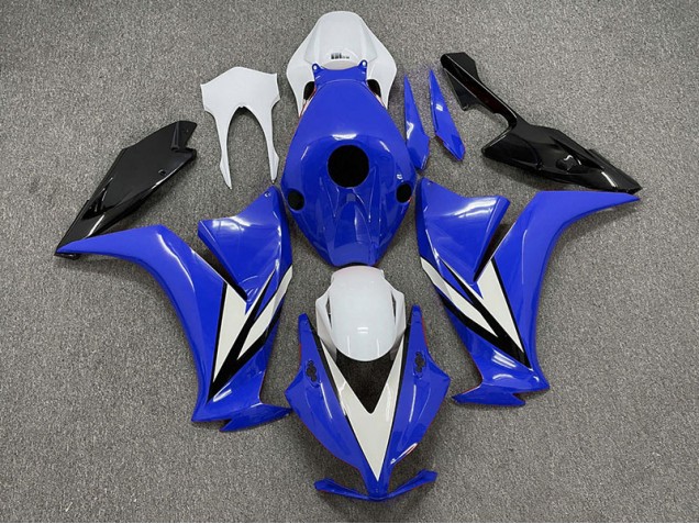 2012-2016 Blue with White CBR1000RR Fairings