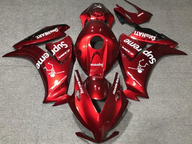 2012-2016 Deep Red Custom CBR1000RR Fairings