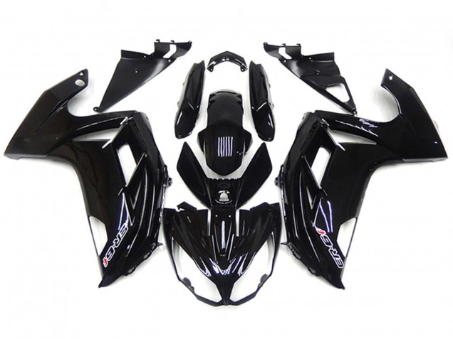 2012-2016 Gloss Black Ninja 650R Fairings