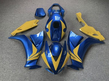 2012-2016 Gloss Blue and Yellow CBR1000RR Fairings