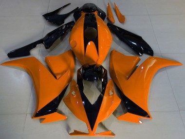 2012-2016 Gloss Orange and Black CBR1000RR Fairings