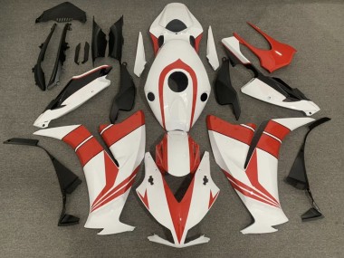 2012-2016 Gloss Red and White CBR1000RR Fairings
