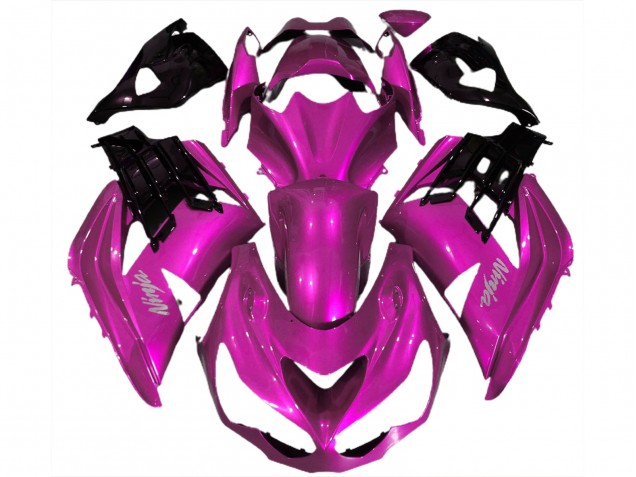 2012-2021 Hot Pink ZX14R Fairings 2012-2021 Hot Pink ZX14R Fairings
