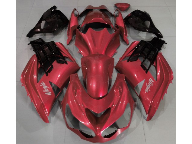 2012-2021 Vibrant Red ZX14R Fairings 2012-2021 Vibrant Red ZX14R Fairings