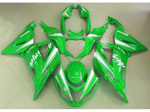 2013-2018 Green Ninja ZX6R Fairings 2013-2018 Green Ninja ZX6R Fairings