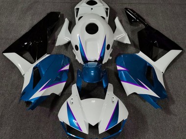 2013-2023 Gloss Blue White and Purple CBR600RR Fairings