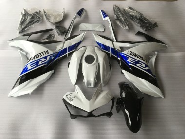 2015-2018 White Blue and Black R3 Fairings
