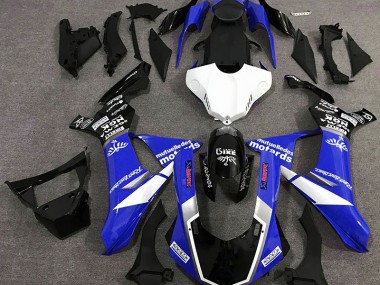 2015-2019 Gloss Blue Logo Style R1 Fairings