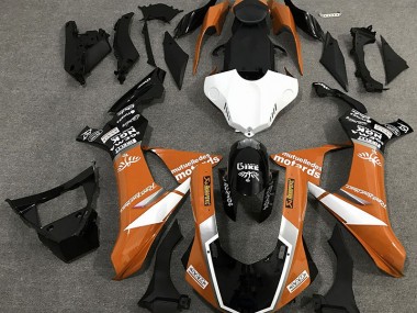 2015-2019 Gloss Orange Logo Style R1 Fairings