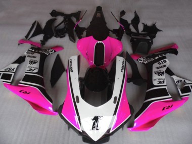 2015-2019 Gloss Pink & White R1 Fairings