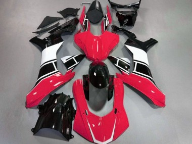 2015-2019 Gloss Red White and Black R1 Fairings