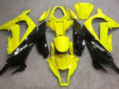 2016-2019 Gloss Yellow and Black ZX10R Fairings