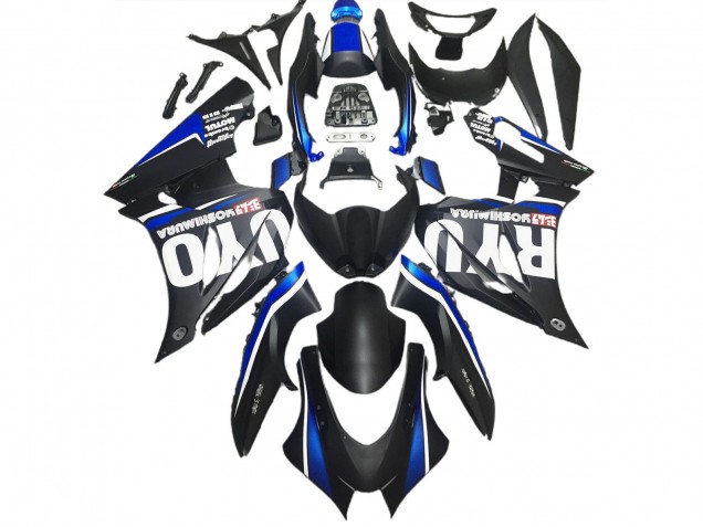 2017-2023 Matte Black & Blue GSXR 1000 Fairings 2017-2023 Matte Black & Blue GSXR 1000 Fairings