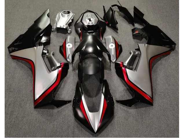 2017-2023 Silver and Black & Red CBR1000RR Fairings 2017-2023 Silver and Black & Red CBR1000RR Fairings